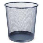 Mettalic Waste PaperBasket – Black Baskets, Bins & Containers TilyExpress