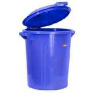 60ltrs Bin Bucket Complast Hard Body - multi color blue, green, red, black