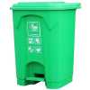 DEL UK 50L Step-On / Pedal Waste Bin- Green