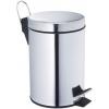 Stainless Waste Bin ( pedal dust bin) 20 Litres - Silver