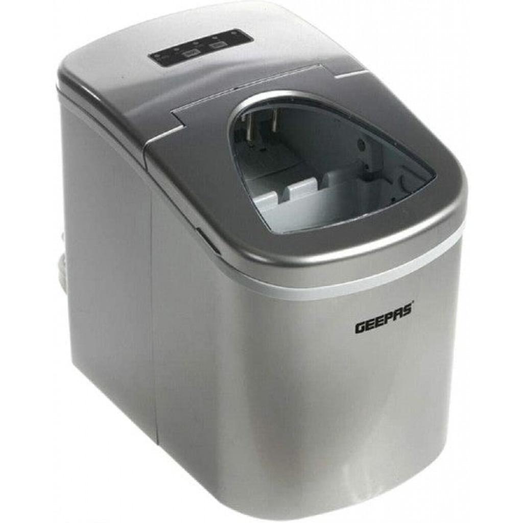 Geepas GIM63015 UK Portable Instant Ice Cube Maker Machine - Silver