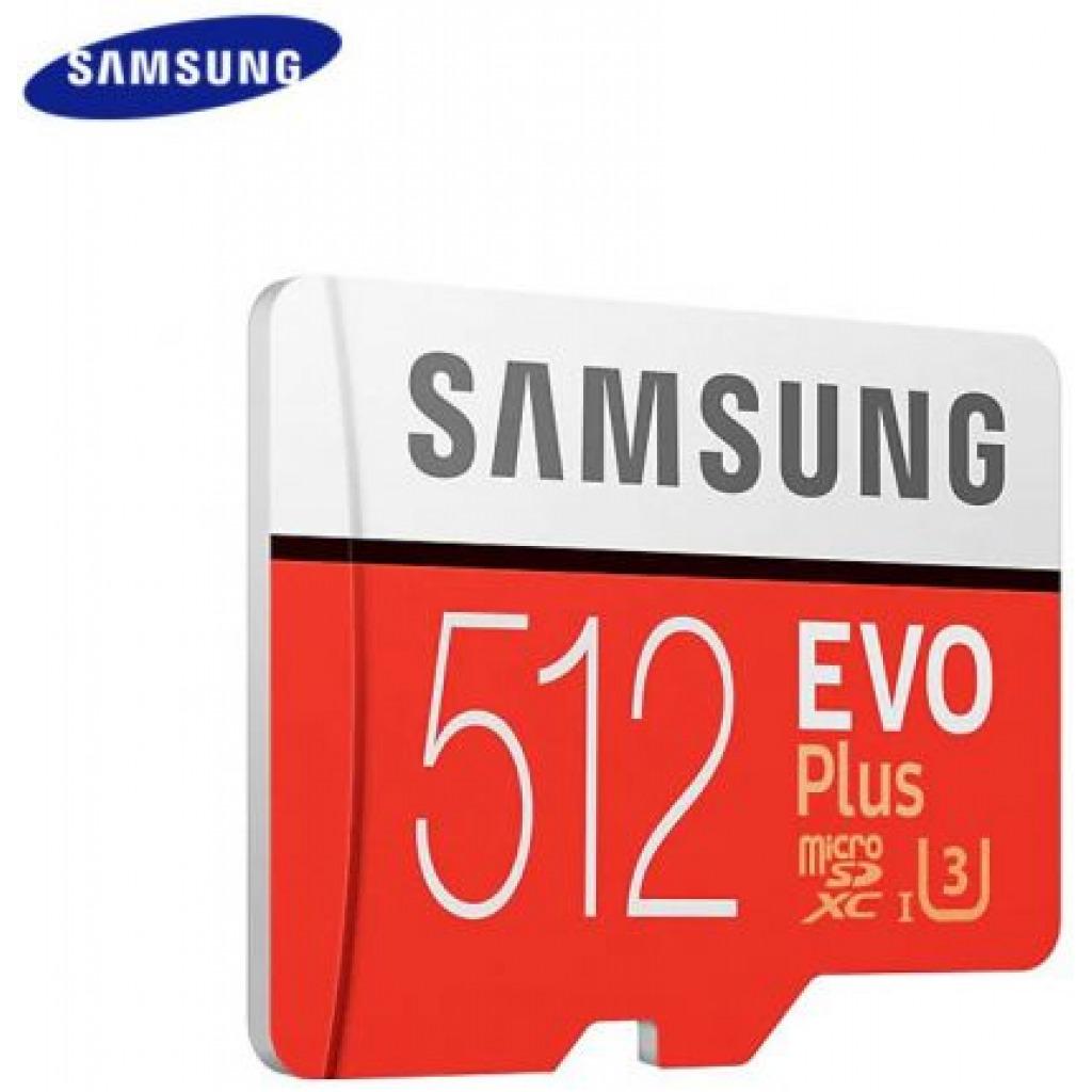 Samsung 512GB Memory Card - Red White