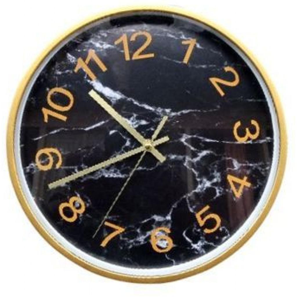 Classic Office Wall Clock - Black