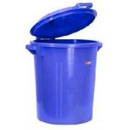 60ltrs Bin Bucket Complast Hard Body - multi color blue, green, red, black