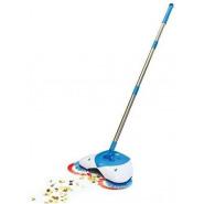 Spin Broom Sweeper - Blue & White