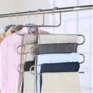 1Pc of Trouser Steel Hanger/Pants Hanger – Silver Clothes Hangers TilyExpress