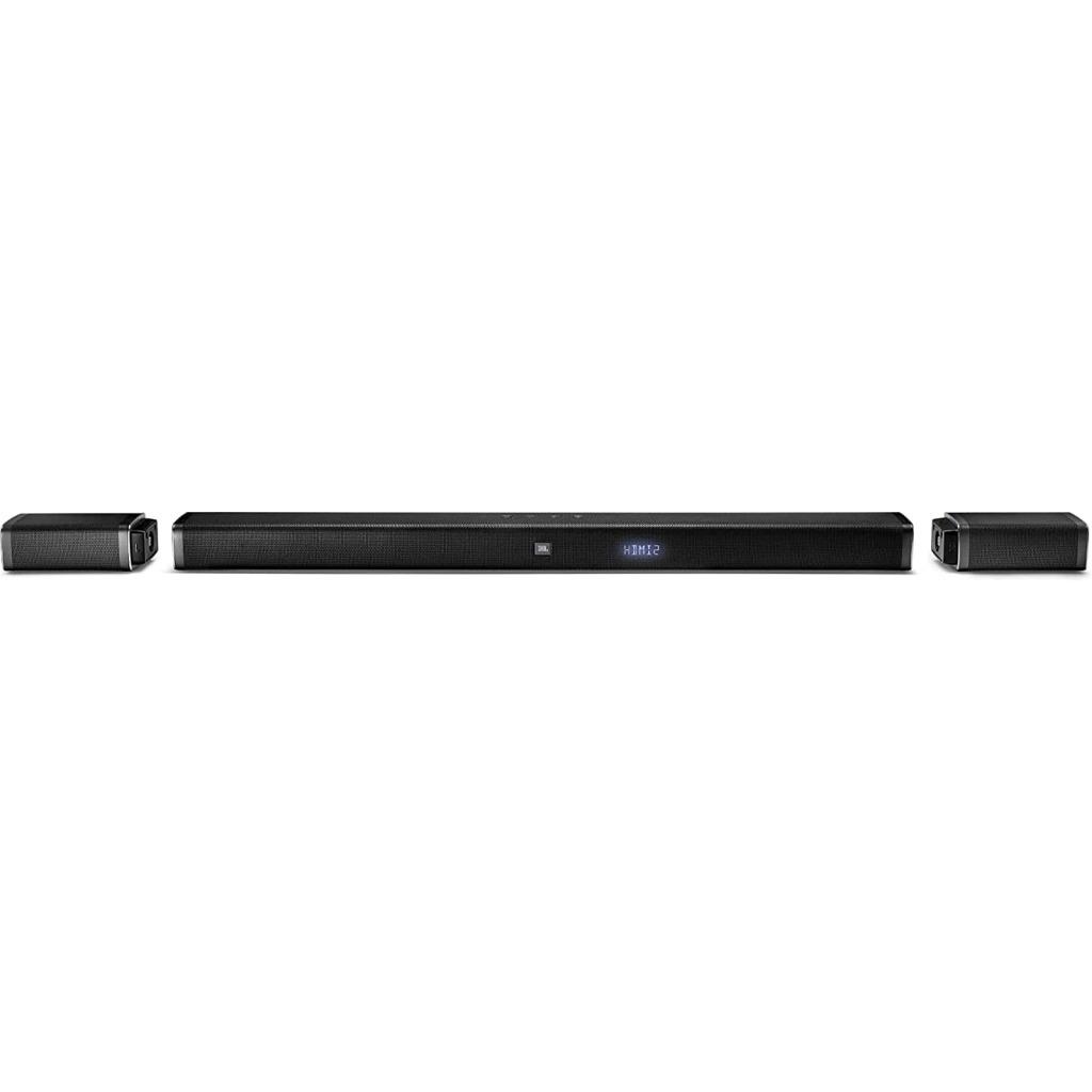 JBL 5.1 Channel Sound Bar, 510W True Wireless Home Theatre System, Dobly Digital Ultra 4K HD Soundbar With 10 Inch Subwoofer For Extra Deep Bass Sound - Black