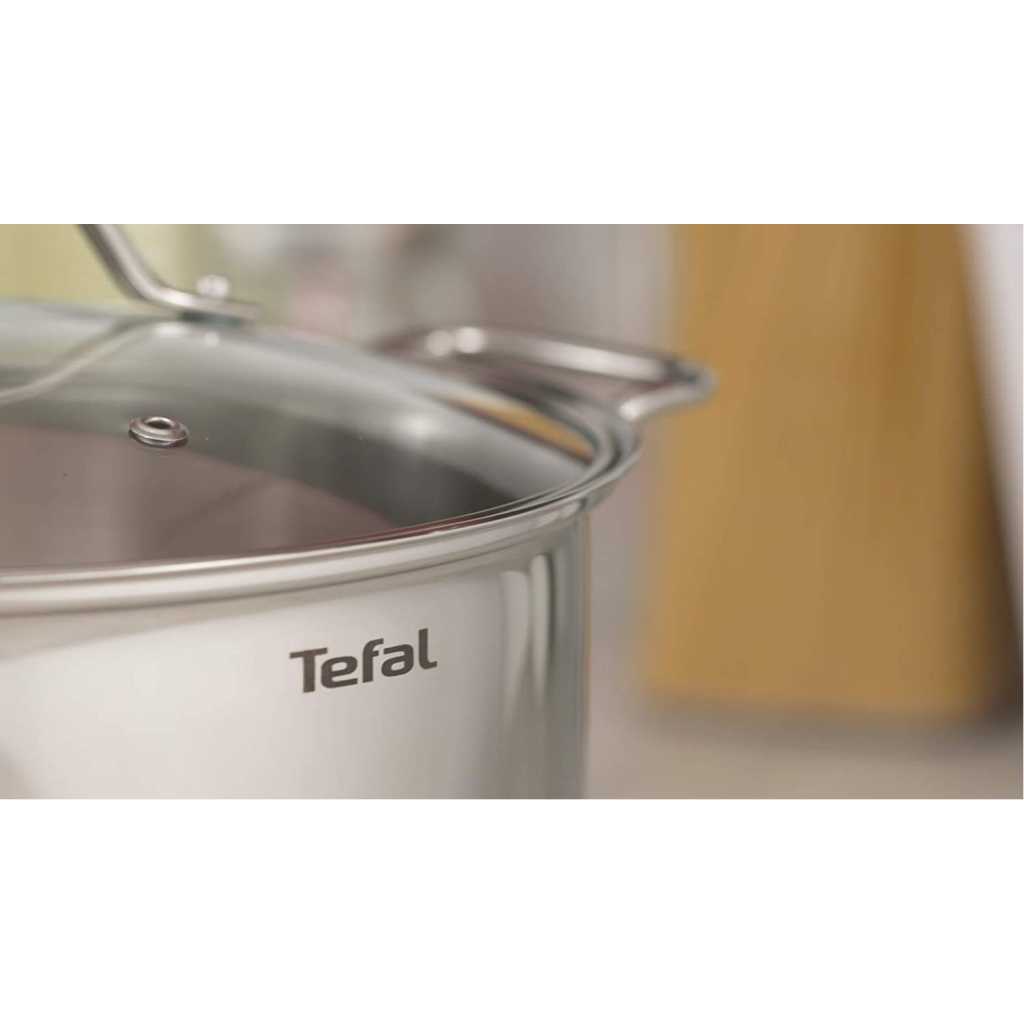 Tefal Intuition 8pc Stainless Steel Cooking Set A702S885, Induction Compatible Cookware Cooking Pans TilyExpress 4