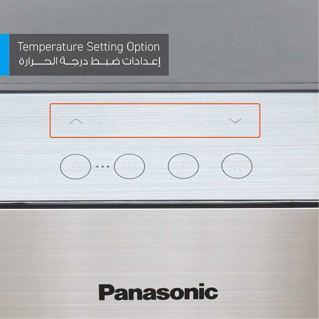Panasonic Bottom Loading Touchless Water Dispenser SDM-WD3531BG, UV Sterilization, Child Safety Lock, Hot, Cold & Normal - Stainless Steel