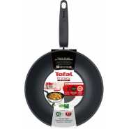 Tefal Primary 28CM Non-stick Wok Pan E3091904 – Stainless Steel (Gas, Electric & Induction)