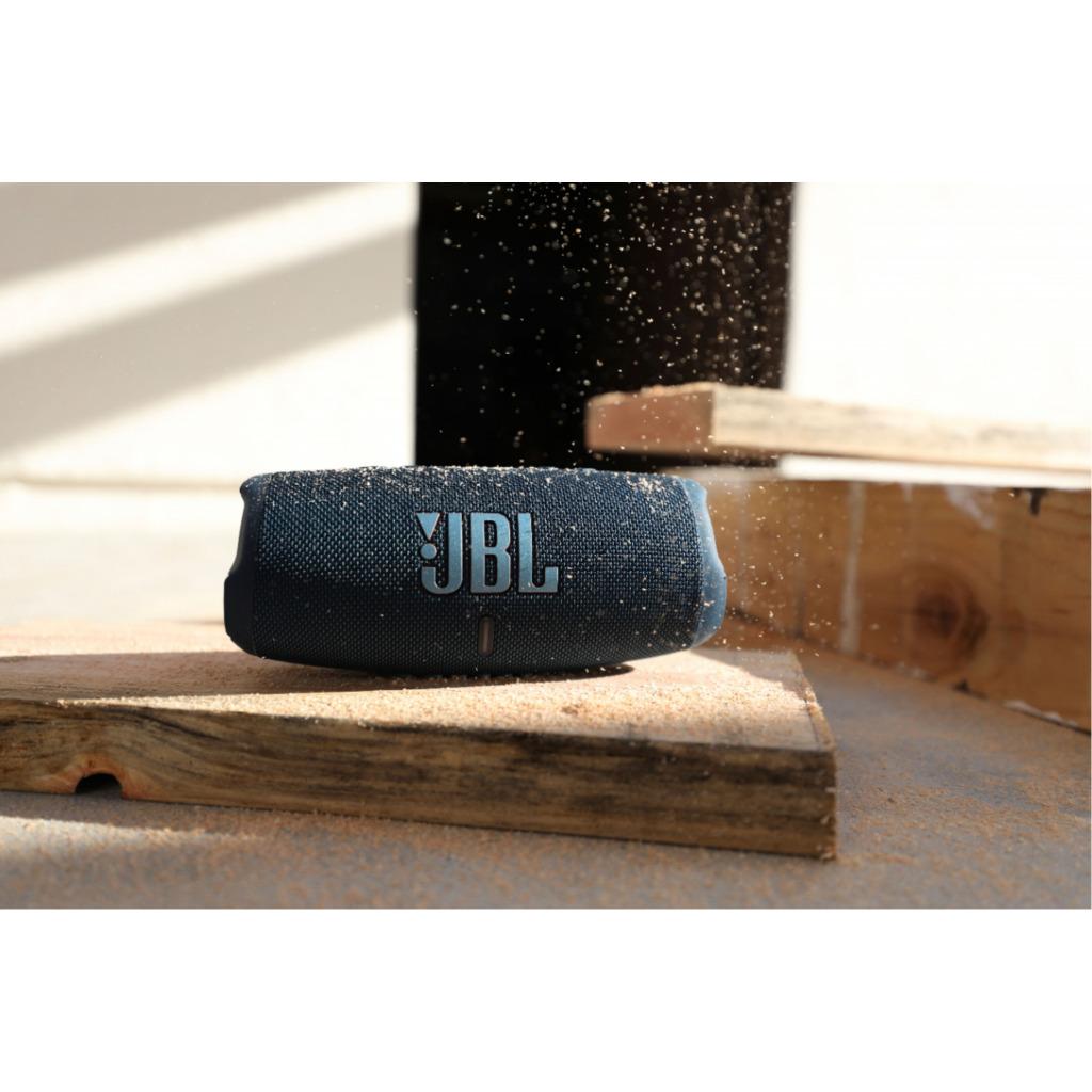 JBL Charge 5 Speaker, Portable IP67 Waterproof Wireless Bluetooth Speaker, JBL Pro Sound, 20 Hours Play Time, Built-in 7500mAh Power Bank - Blue