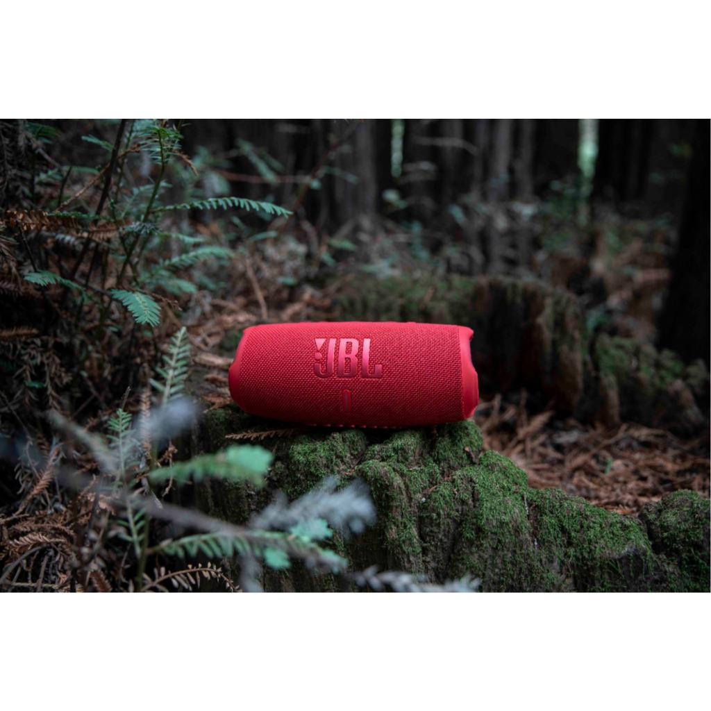 JBL Charge 5 Speaker, Portable IP67 Waterproof Wireless Bluetooth Speaker, JBL Pro Sound, 20 Hours Play Time, Built-in 7500mAh Power Bank - Red