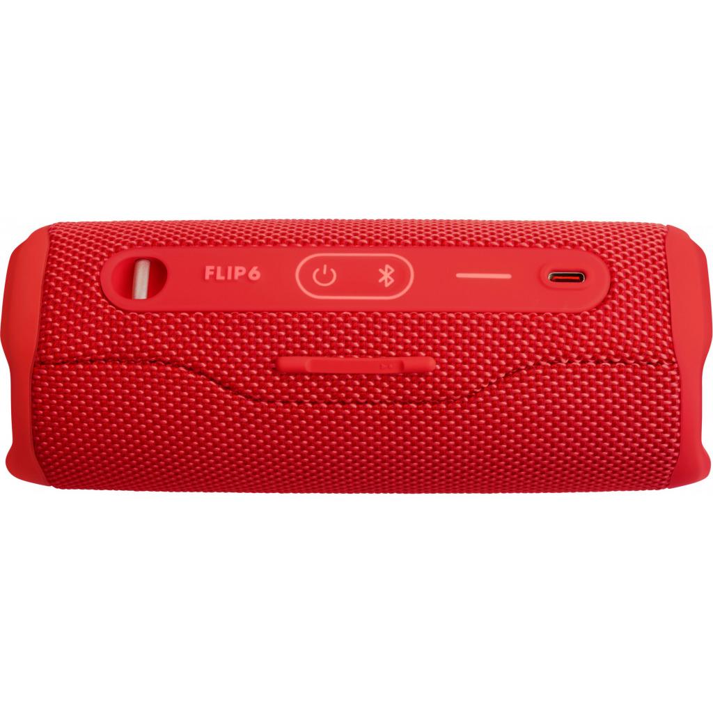 JBL Flip 6 Speaker, IP67 Waterproof Portable Bluetooth Speaker, JBL Pro Sound, Upto 12 Hours Playtime - Red