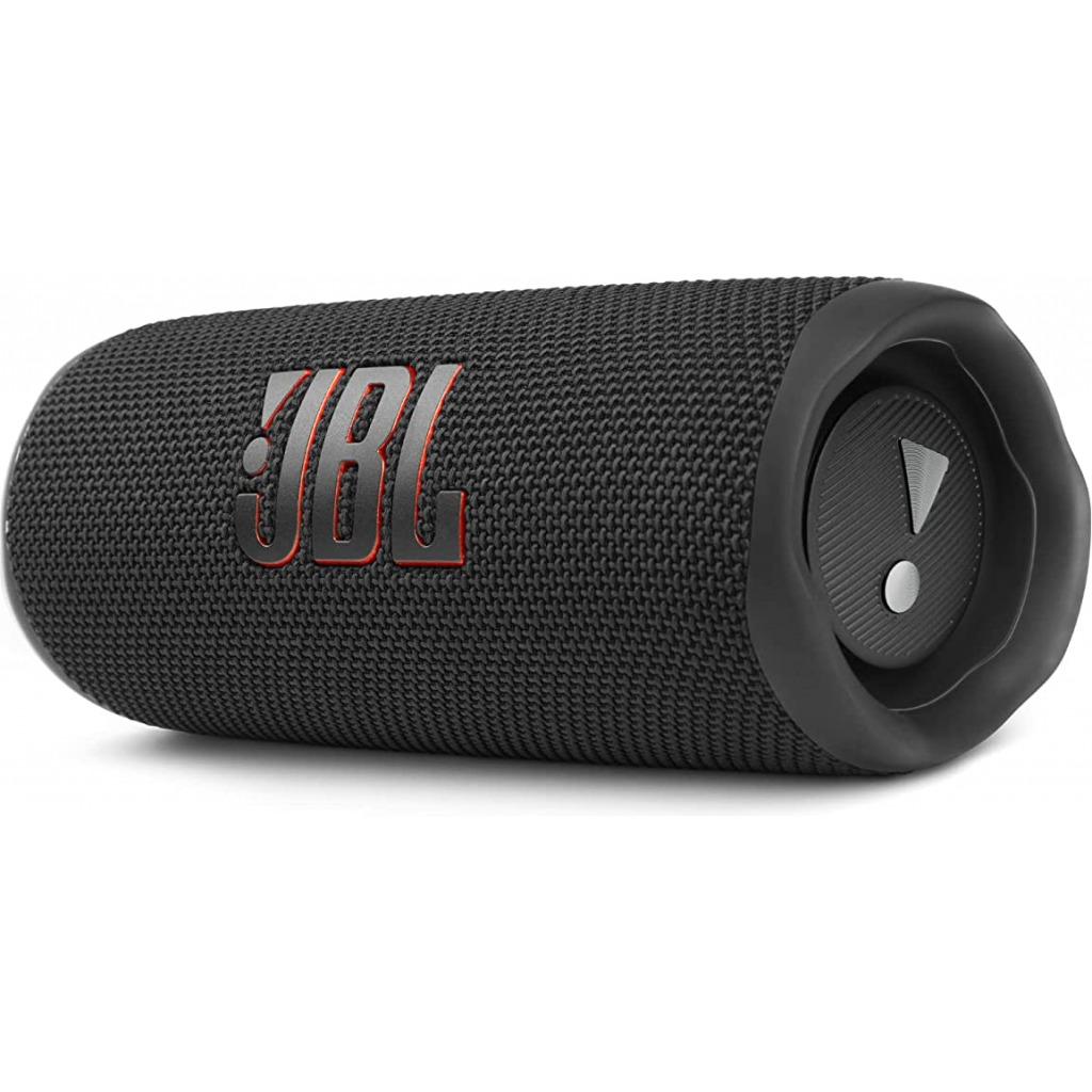 JBL Flip 6 Speaker, IP67 Waterproof Portable Bluetooth Speaker, JBL Pro Sound, Upto 12 Hours Playtime - Black