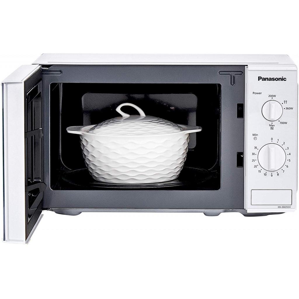 Panasonic 20L Solo Microwave Oven (NN-SM255WFDG) - White