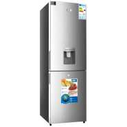 ADH 438 - Litres Double Door Upright Freezer BCD-438WD, 2-In-1 Frost Free Fridge/Freezer With Water Dispenser - Silver.