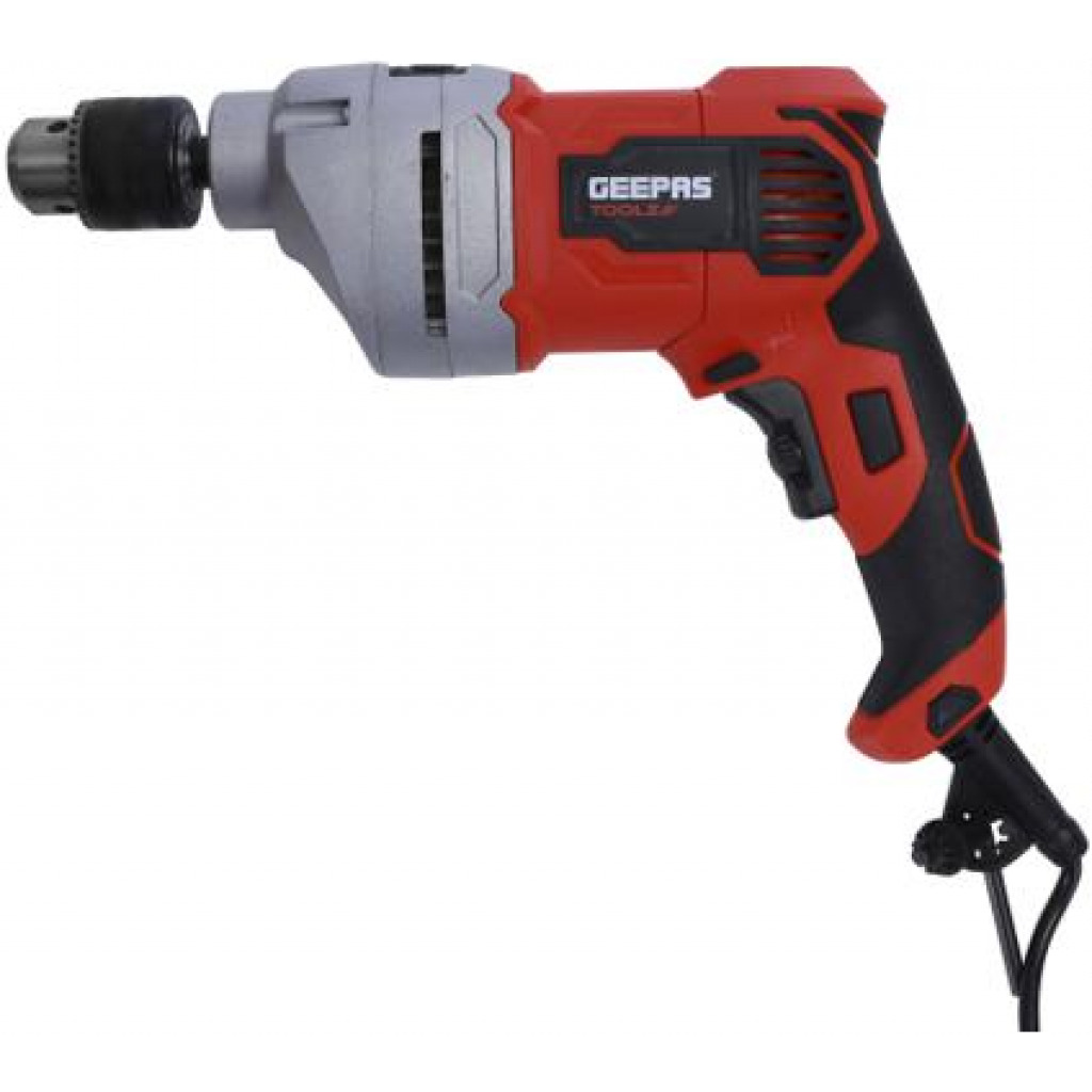 Geepas | GPD0900 13Mm Percussion Drill 900W- Selector For Masonry, Brick, Metal, Wood & More