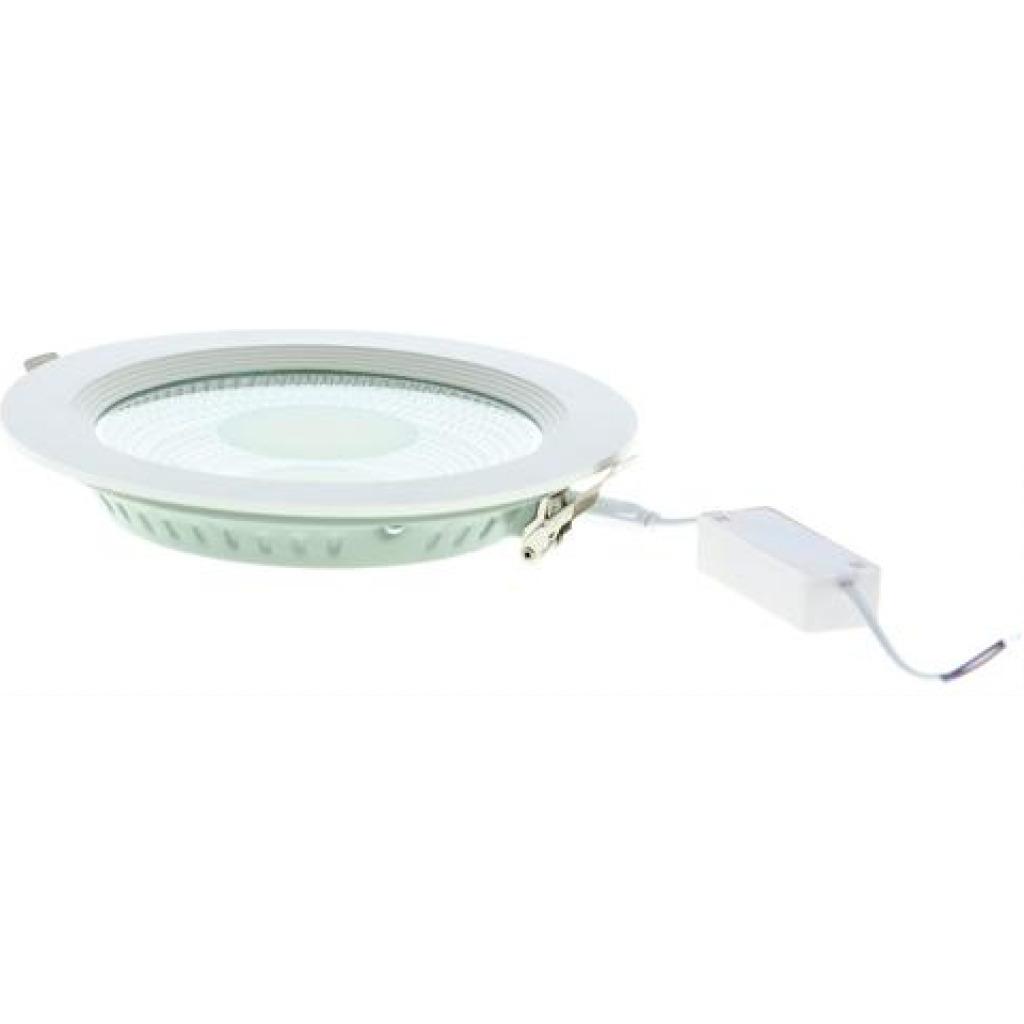 Geepas GESL55061 Round Slim Downlight Led 25W - Downlight Ceiling Light | Natural Cool White 6500K | Long Life 50,000 Burning Hours | Ultra Slim | 1 Years Warranty