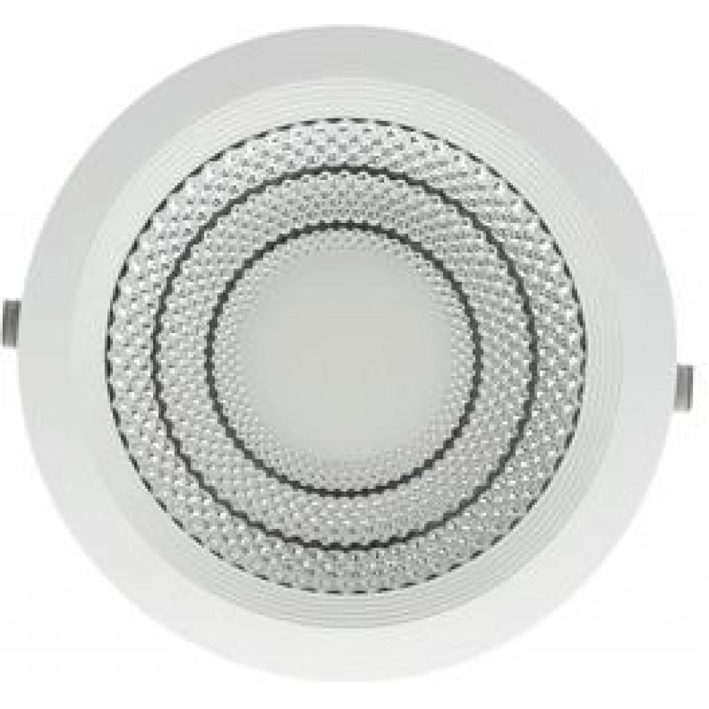 Geepas GESL55062 Round Slim Downlight Led 30W - Downlight Ceiling Light | Natural Cool White 6500K | Long Life Burning Hours | Ultra Slim with Energy Saving| Ideal for Home Hotel Restaurants
