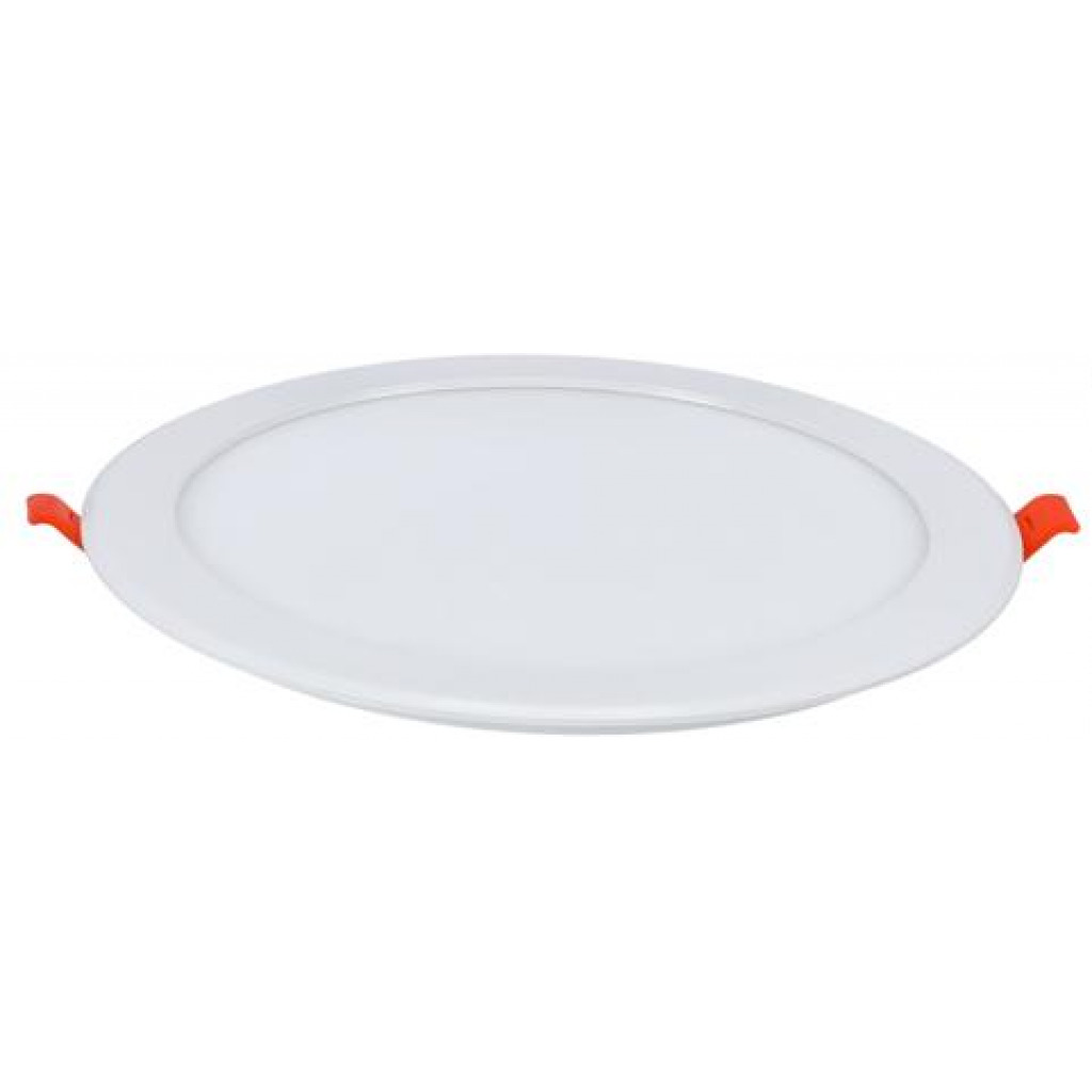 Geepas | GESL55079 Slim Downlight 18W - 80% Energy Saving SMD Led Ceiling Light with Natural Cool White 6500K | Long Life 50,000 Burning Hours | 1 Year Warranty