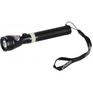 Geepas | GFL51028 Geepas Rechargeable Led Flashlight Torch - Black