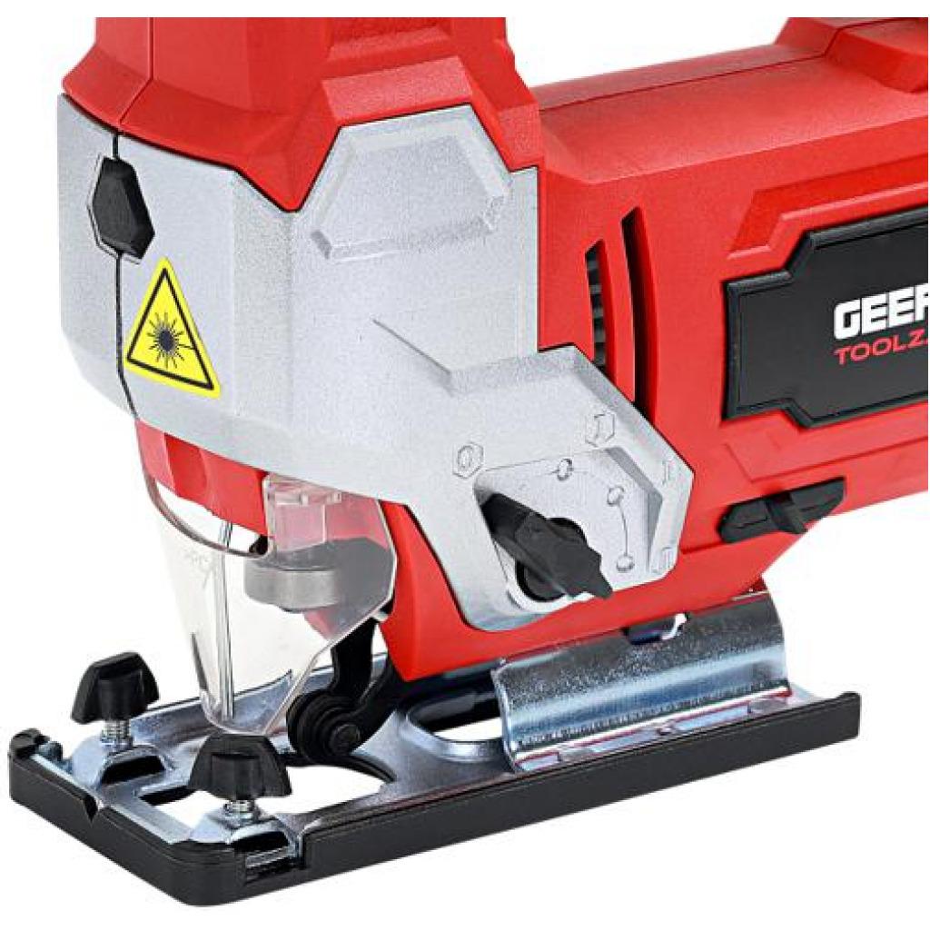 Geepas | GJS0800 Jigsaw Tools 800W - 0-3000Spm Cutting In Wood 100Mm Metal, 10Mm
