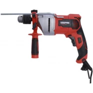 Geepas | GPD0900 13Mm Percussion Drill 900W- Selector For Masonry, Brick, Metal, Wood & More