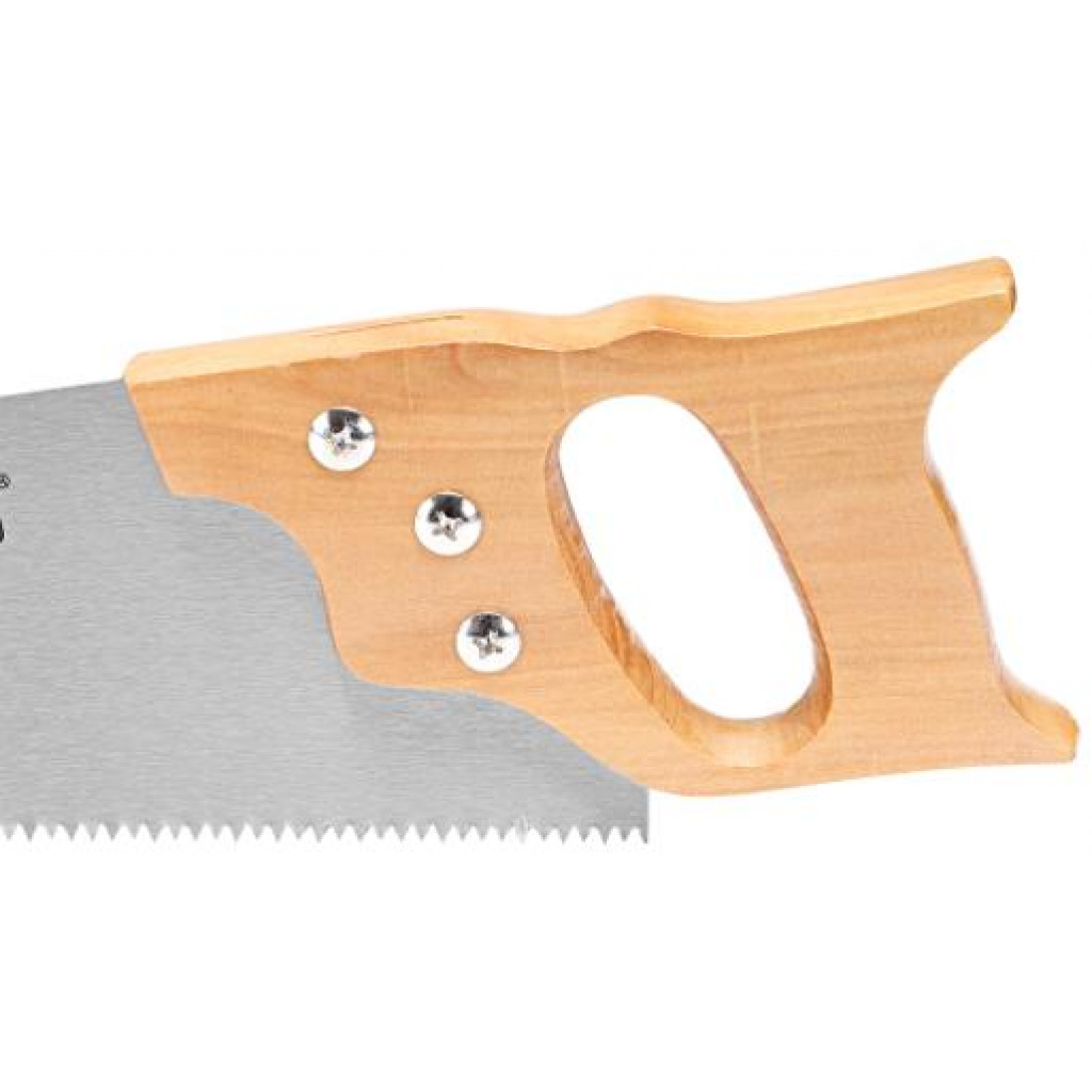 Geepas | GT59214 18" Hand Saw - Universal-Cut Soft-Grip With Wooden Handle