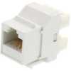 Cat6 UTP RJ45 Keystone Modular Jack - White