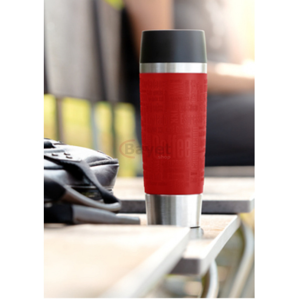 Tefal Leakproof Thermal Travel Mug 0.5-Litres, 360 Drinking Edge K3084214