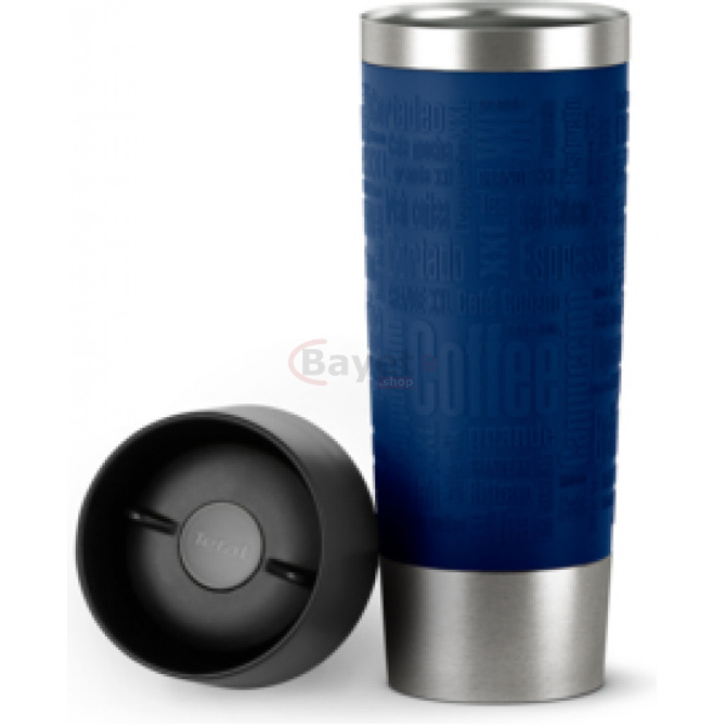 Tefal Grande Leakproof Thermal Travel Mug 0.5 – Litres, 360 Drinking Edge K3082214 – Blue Commuter & Travel Mugs TilyExpress 6