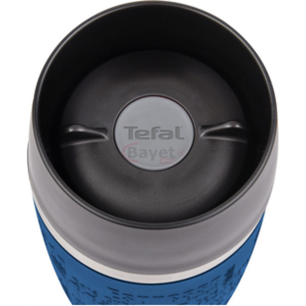 Tefal Grande Leakproof Thermal Travel Mug 0.5 – Litres, 360 Drinking Edge K3082214 – Blue