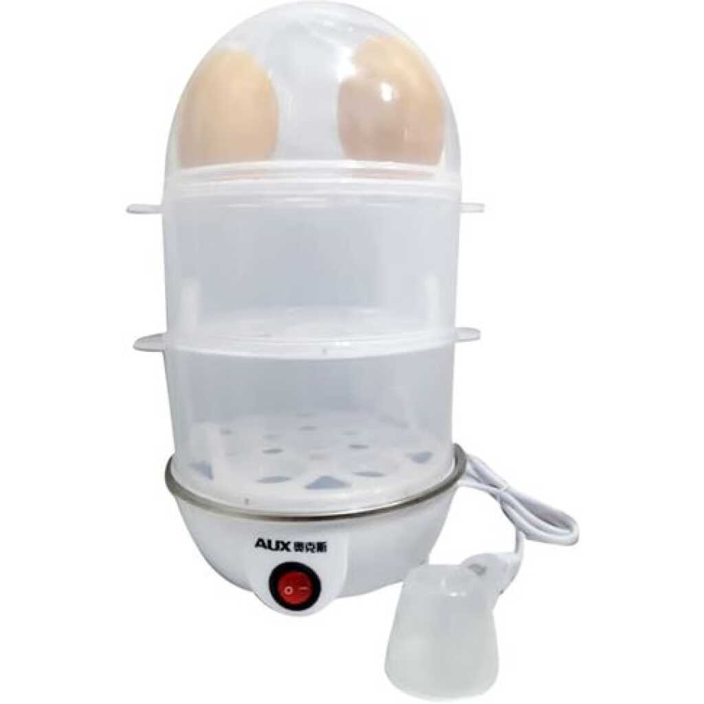 3 Layer Electric Egg Boiler/Cooker Home Machine, White