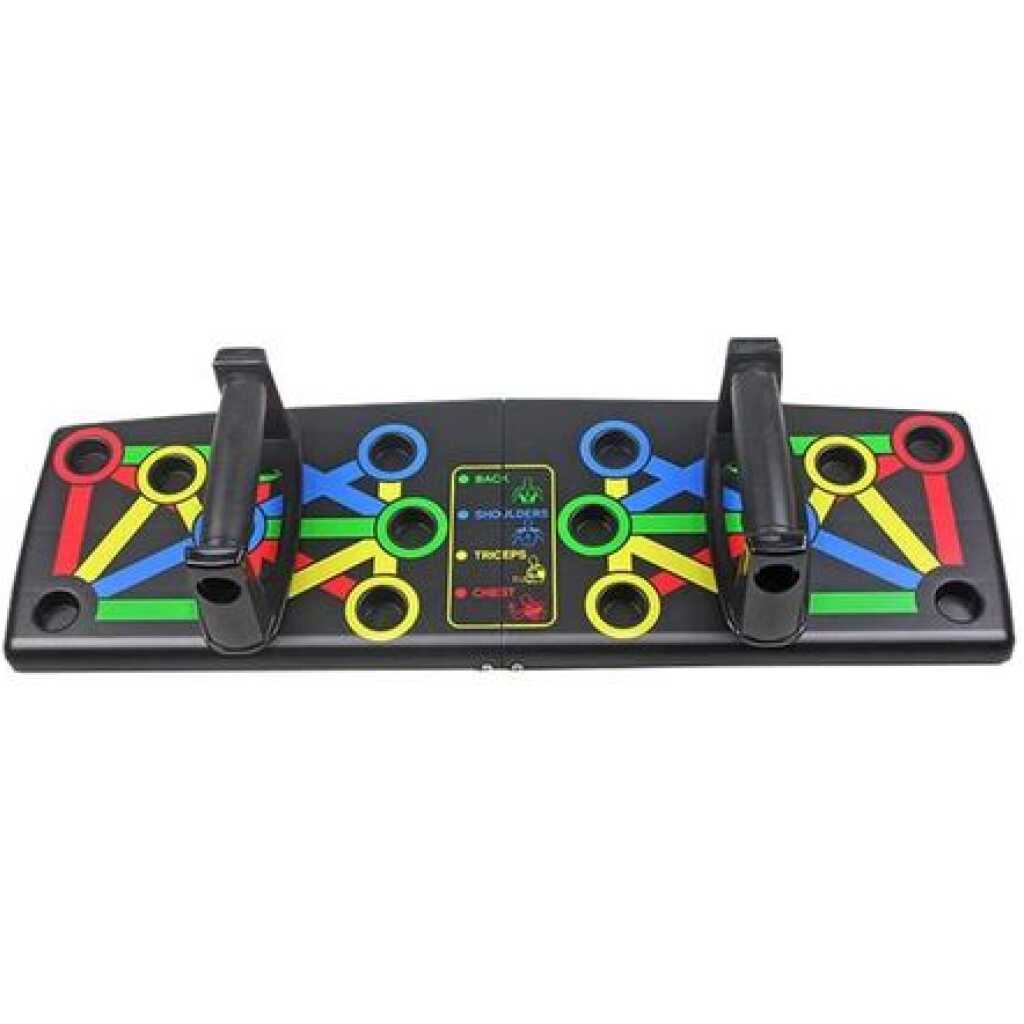 Foldable Push Up Board Multifunctional Body Comprehensive Exercise Stands Slimming Gym Training