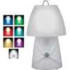 Sensor Brite Dream Glow Night Lamp, Motion Sensing LED Table Lamp, Color Changing RGB LED Lamp, Dimmable LED Desk Lamp- White