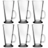6 Pieces Of Irish Coffee Ice Cream Tea Glasses - Colorless