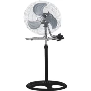 Changli 18" Stand/ Table 3-in-1 Fan Oscillating & Adjustable Electric Type -Silver,Black