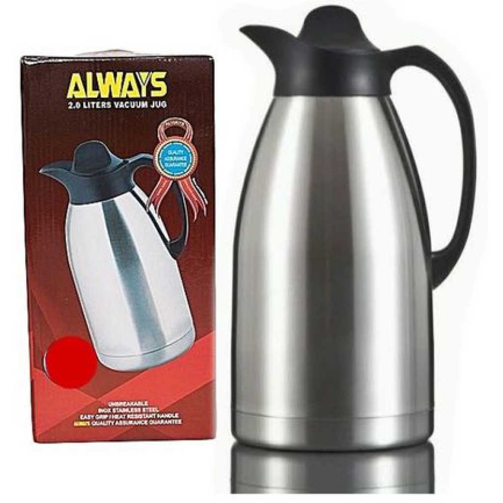 Always 3.5 Litres Unbreakable Vaccum Flask - Stainless Steel