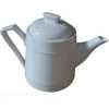 Round Ceramic Teapot, 26 Ounces - White
