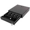 Money Box Supermarket Cash Register Cash Box Drawer Type Cash Box Cash Box Storing Money - Black