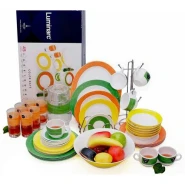 Luminarc Color Days Plates Dinner Set (45 pcs) - Multi-colours