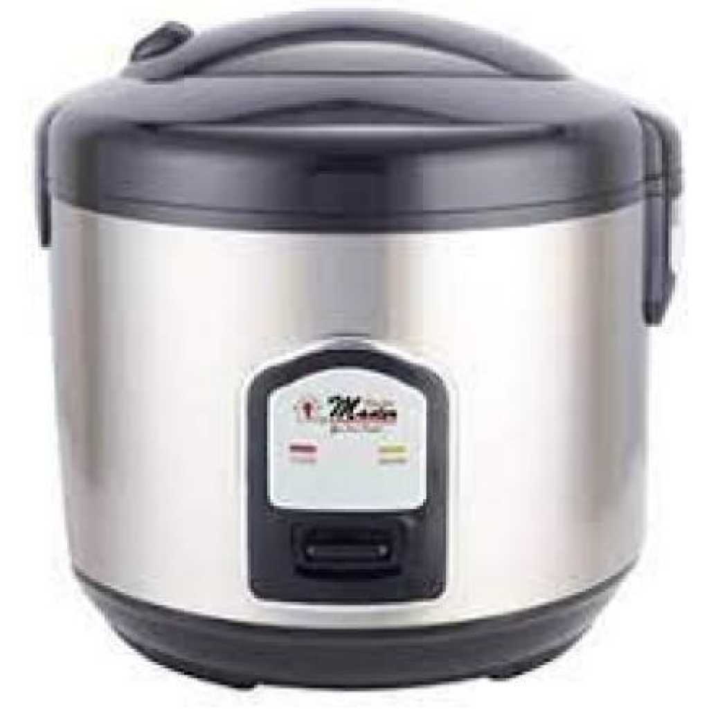 Electro Master 2L EM-RC-1031 Rice Cooker Stainless Steel - Silver