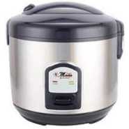 Electro Master 3L EM-RC-1032 Rice Cooker Stainless Steel - Silver