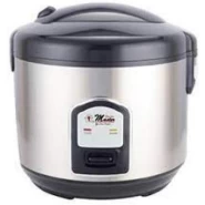 Electro Master 2L EM-RC-1031 Rice Cooker Stainless Steel - Silver