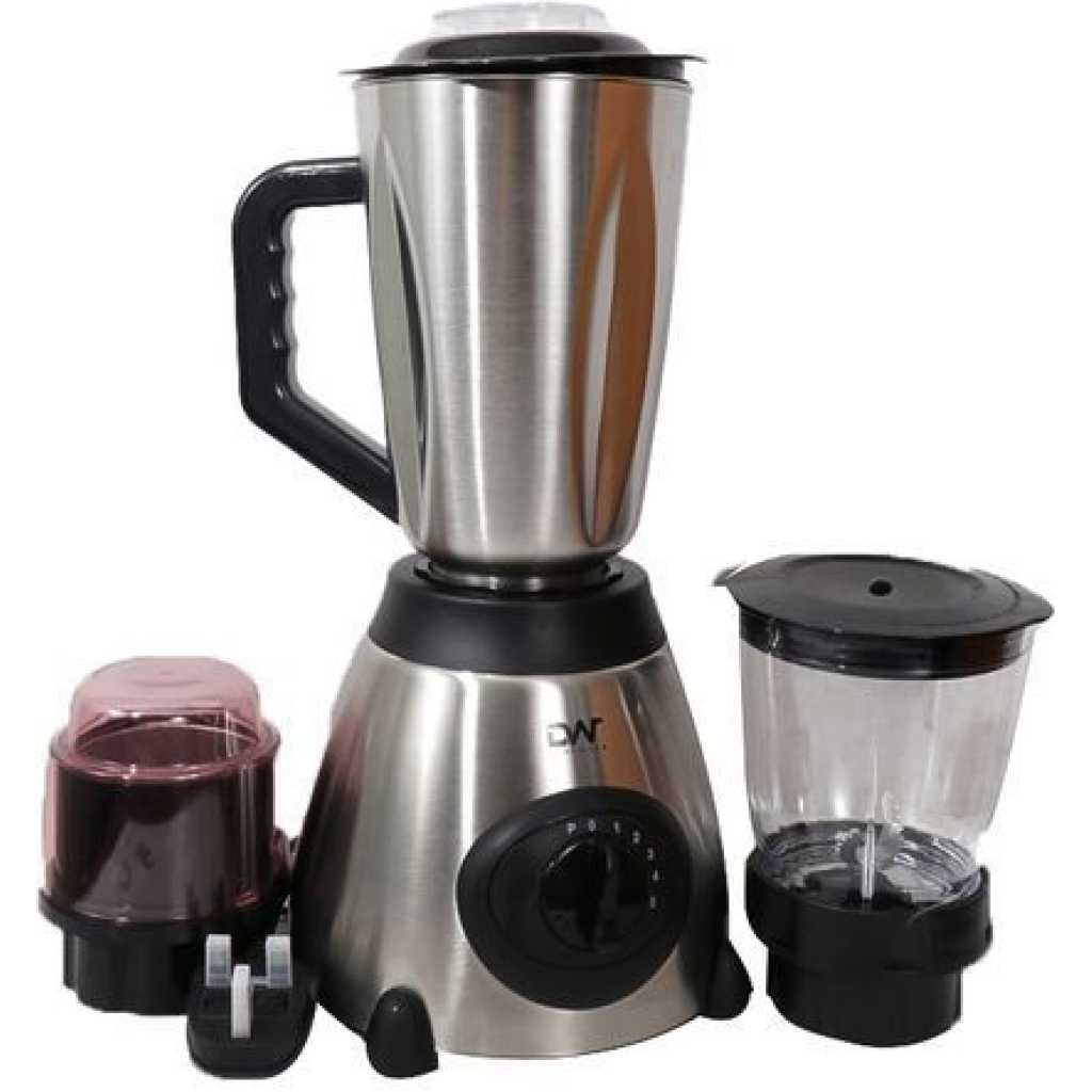 Digiwave DWBL1202 3-IN-1 Steel Body Jar Blender - 1.5L