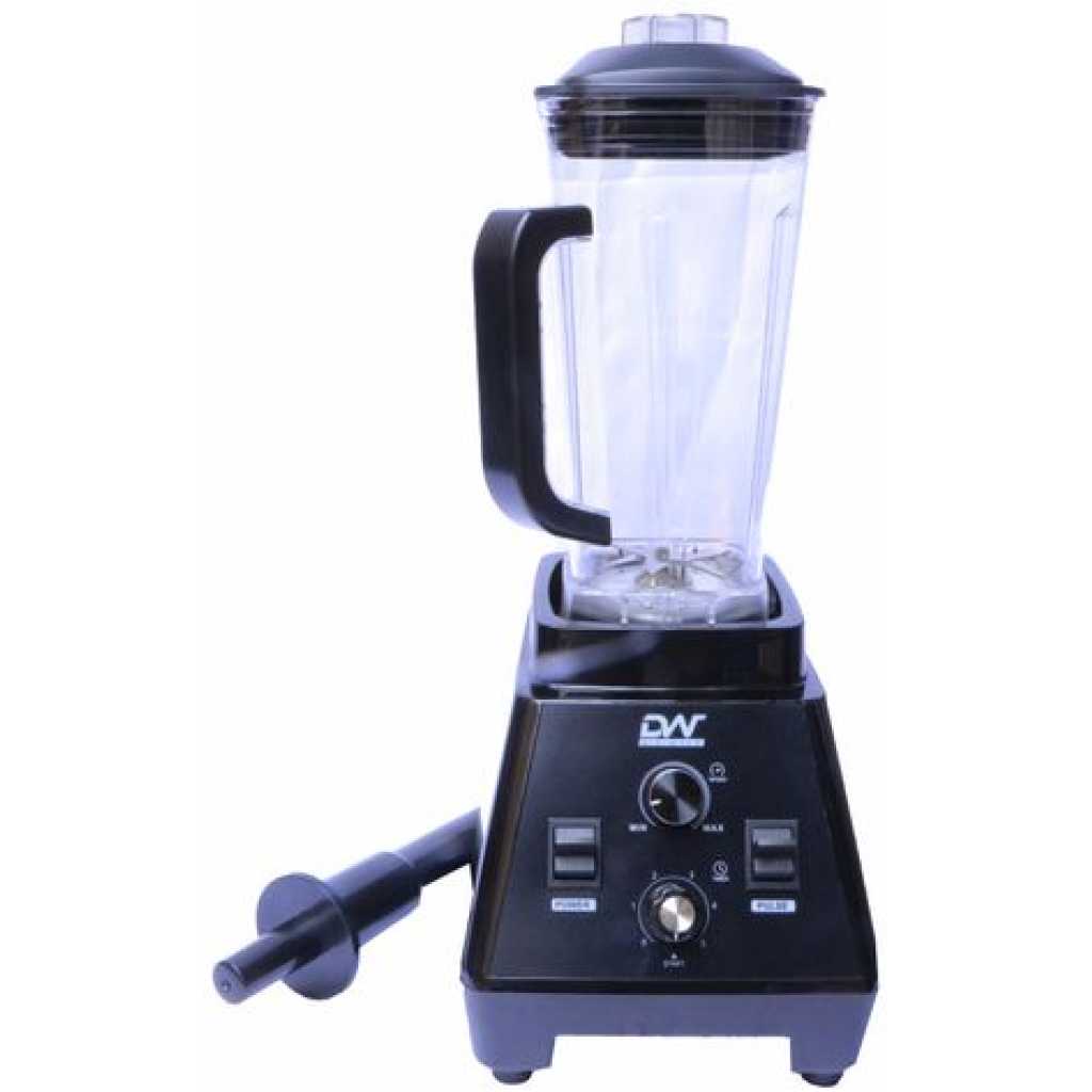 Digiwave DWBL - 1118T 2.0L Jar with Timer Speed Commercial Blender - Black