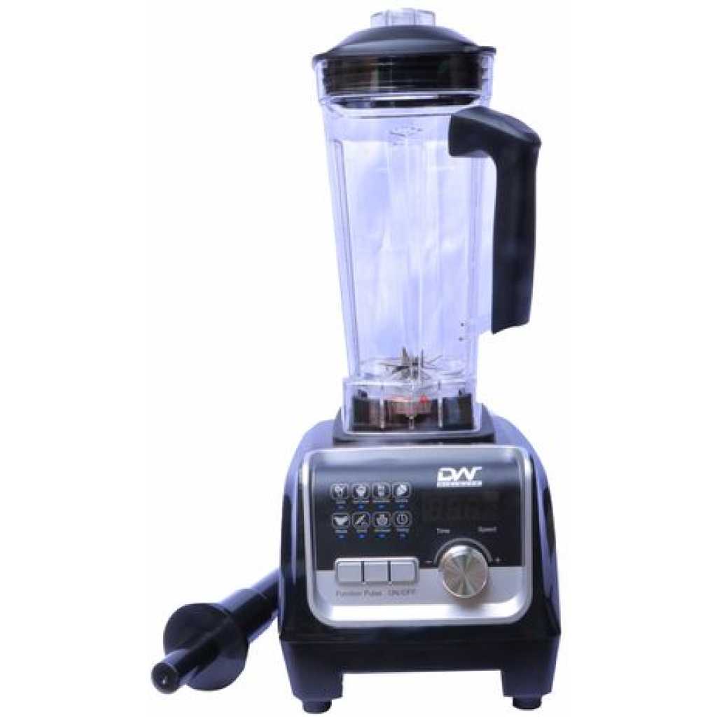 Digiwave DWBL-1112 2L Digital Commercial Blender With Timer - Black