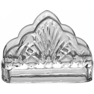 High Quality Crystal Glass Saviet Napkin Holder- Clear.