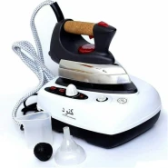 High Pressure Self Clean Cordless Station Generator Steam Iron - Black, White