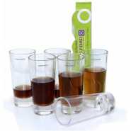 6 Pieces Of RoyalFord Juice Glasses - Colorless